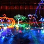 How The World’s Largest Light Painting Was Created (video)