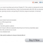 Velocity Micro Unveils Raptor MultiPlex Living Room PC