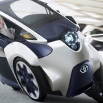 Toyota i-Road EV Concept Vehicle Leans Like A Motorcycle