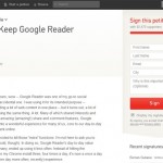 Google Reader Petition Close To 100,000 Signatures