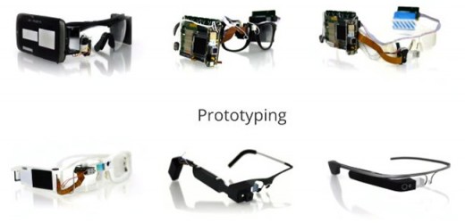 Google Glass Early Prototypes