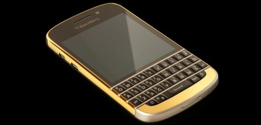 Gold Blackberry Q10