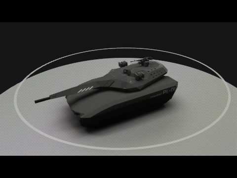 PL-01Tank Concept In Invisible To Infrared Missiles (videos)