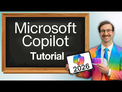 Microsoft Copilot 2026 Tutorial for Excel, PowerPoint, Teams, Outlook ...