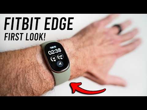 Fitbit Edge Unboxing and Hands-On First Impressions - Geeky Gadgets
