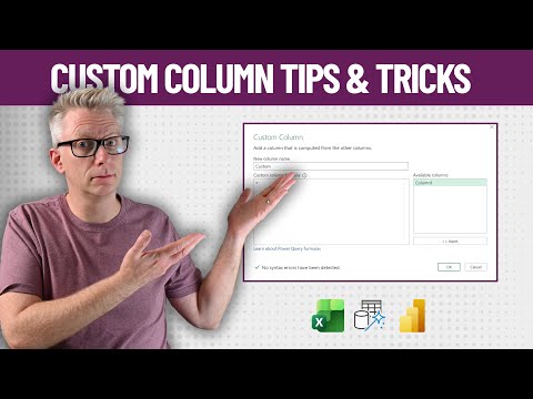 Power Query Custom Column Tips to Handle Nulls and Errors Fast - Geeky ...