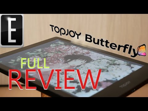 TopJoy Butterfly DES true color E-reader - Geeky Gadgets