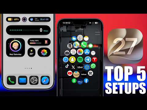Best iOS 27 Home Screen Setups and How to Create Them - Geeky Gadgets