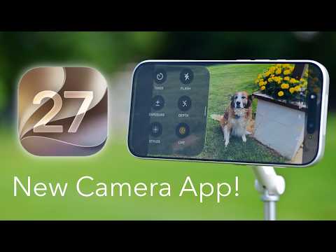 Everything New in Apple's iOS 27 Camera App - Geeky Gadgets
