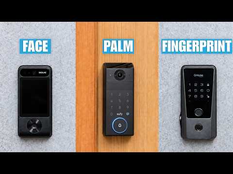 Biometric Smart Locks Compared: Face vs Palm vs Finger - Geeky Gadgets