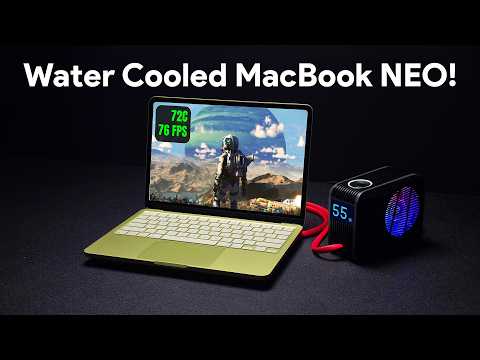 How to Water-Cool the Apple MacBook Neo (Custom Loop) - Geeky Gadgets