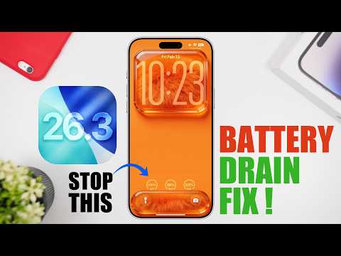 How to Fix iOS 26.3 Battery Drain - Geeky Gadgets