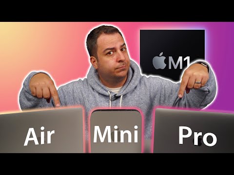 Apple M1 powered MacBook Air vs MacBook Pro vs Mac Mini (Video) - Geeky ...