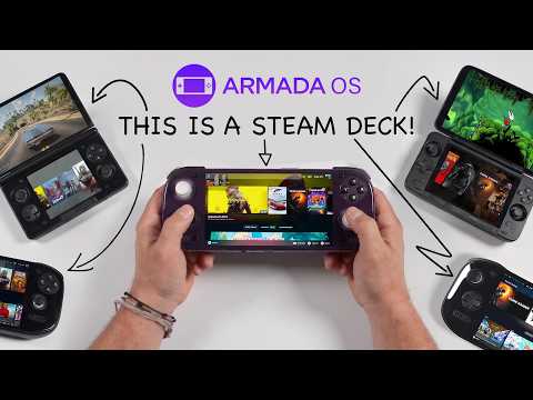 SteamOS for Android Handhelds Arrives via Linux Armada OS - Geeky Gadgets