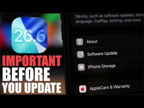 iOS 26.6 - 6 Important Things TO KNOW Before You UPDATE ! - Geeky Gadgets