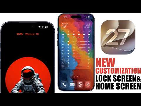 iOS 27 - How to CUSTOMIZE the Lock Screen & Home Screen - Geeky Gadgets