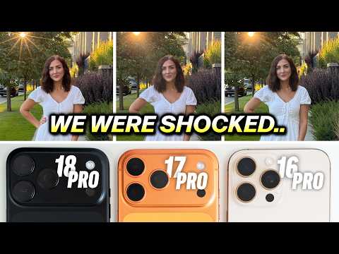 iPhone 18 Pro vs 17 Pro vs 16 Pro Camera Comparison - Geeky Gadgets