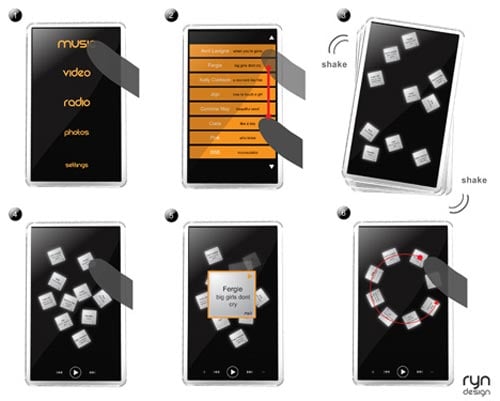 Geeky Concepts - The Bello Touchscreen PMP