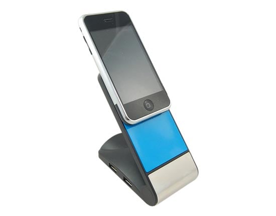 Anti Slip USB Hub Mobile Phone Holder