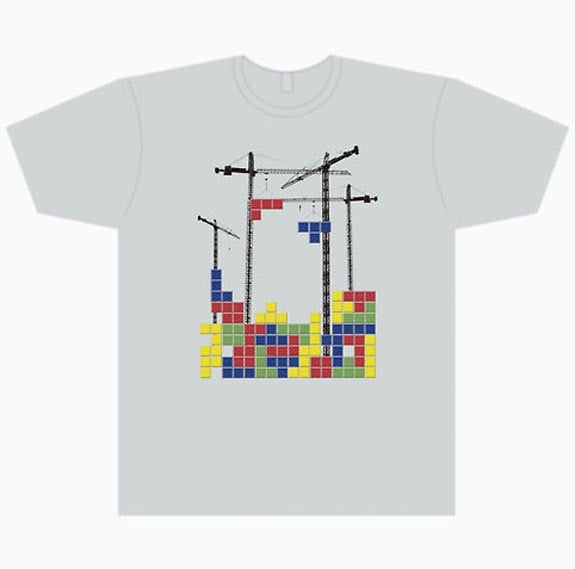 Tetris Skyline T-shirt