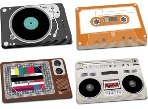Retro Gadget Place Mats
