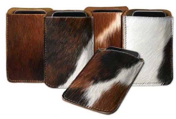 Cowhide iPhone Case