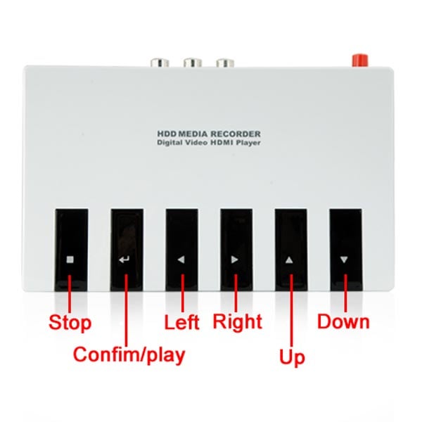 Piano Multimedia SATA HDD Enclosure