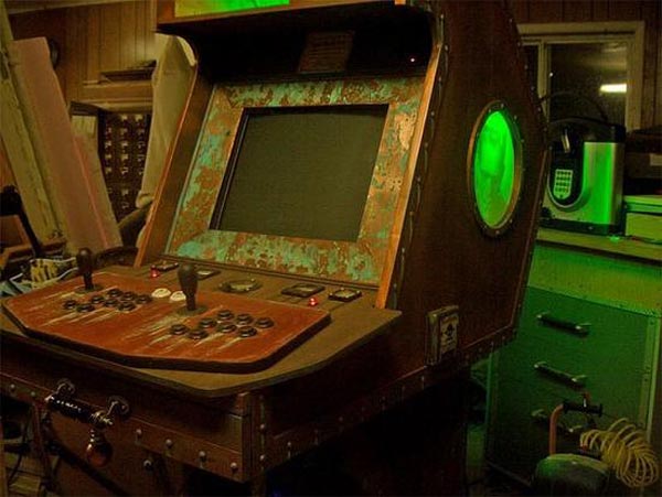 Steampunk Arcade Machine