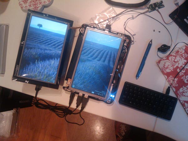 Harlequin Project Dual Touchscreen Tablet Mod