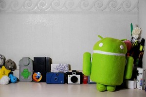Android Robot Plush Bag