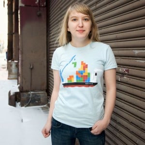 Russian Cargo Tetris T-Shirt