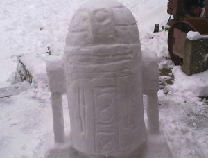 The R2-D2 Snow Droid