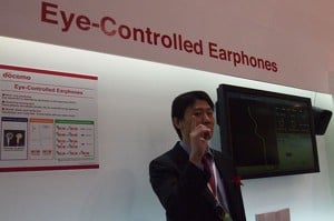 Eye Controlled Earphones