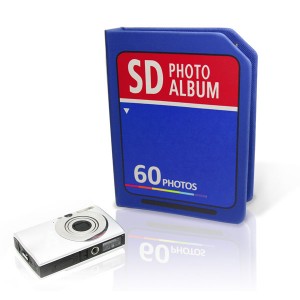 Giant SD Card Photo Album Holds Just 60 Photos