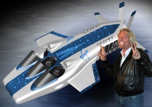 Richard Branson's Underwater Plane