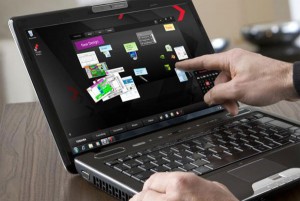 Toshiba Satellite U500-1EX Notebook Features Multi-Touch Display