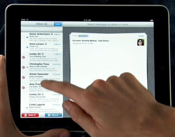 A Closer Look At Apple's iPad UI