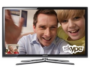 Samung Launching Skype Enabled HDTVs