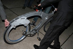 The Spokeless Bicycle Wheel