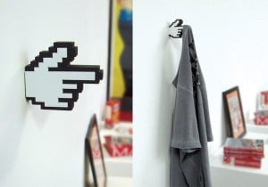 The 8-Bit Hanger Adds Some 8-Bit Style To Your Home