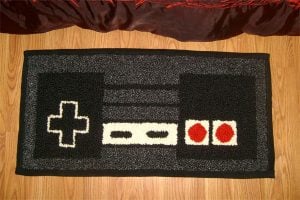 NES Controller Rug