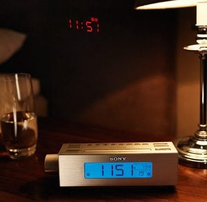 Sony ICF-C717PJ Alarm Clock Features A Built In Projector