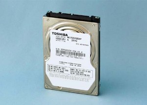 Toshiba Launches 750GB and 1TB Notebook Hard Drives