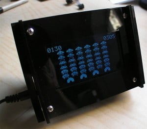 Cool Space Invaders Clock