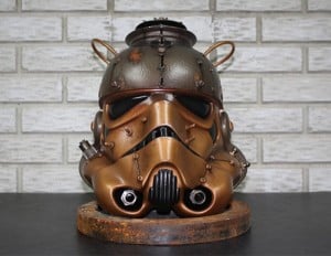The Steampunk Stormtrooper Helmet
