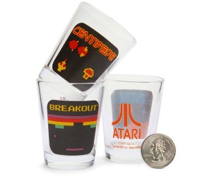 Atari Games Shot Glasses