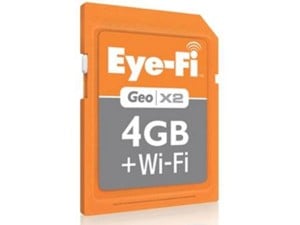 Eye-Fi Geo X2 SD Card Apple Exclusive Memory Card