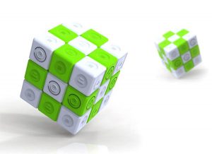 Rubiks Cube Mobile Phone Charger