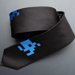 Space Invaders Necktie