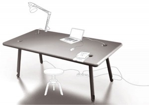 The Cable Tidy Desk